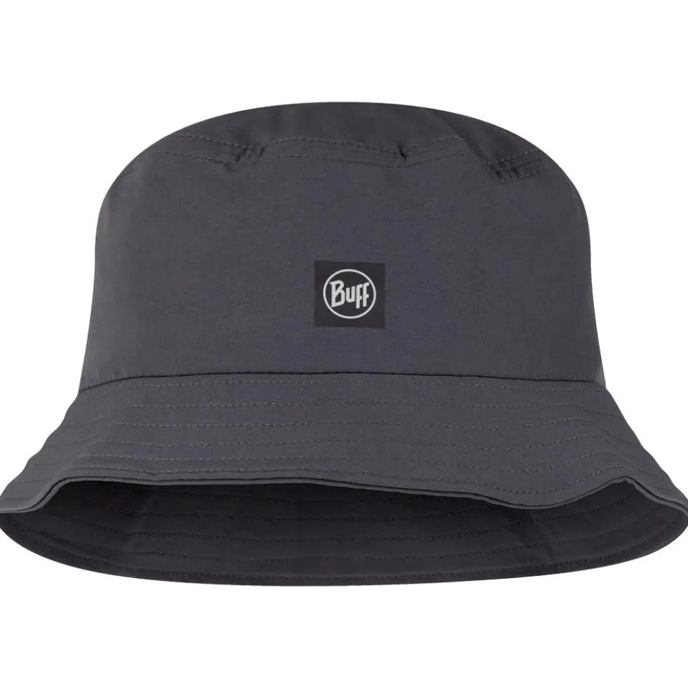 Cappelli da pescatore Buff Adventure Bucket Hat Solid Ash