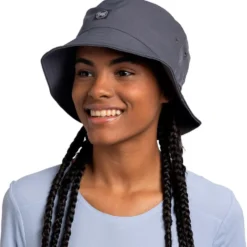 Cappelli da pescatore Buff Adventure Bucket Hat Solid Ash