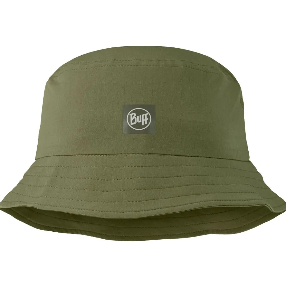 Cappelli da pescatore Buff Adventure Bucket Hat Solid Tundra Khaki