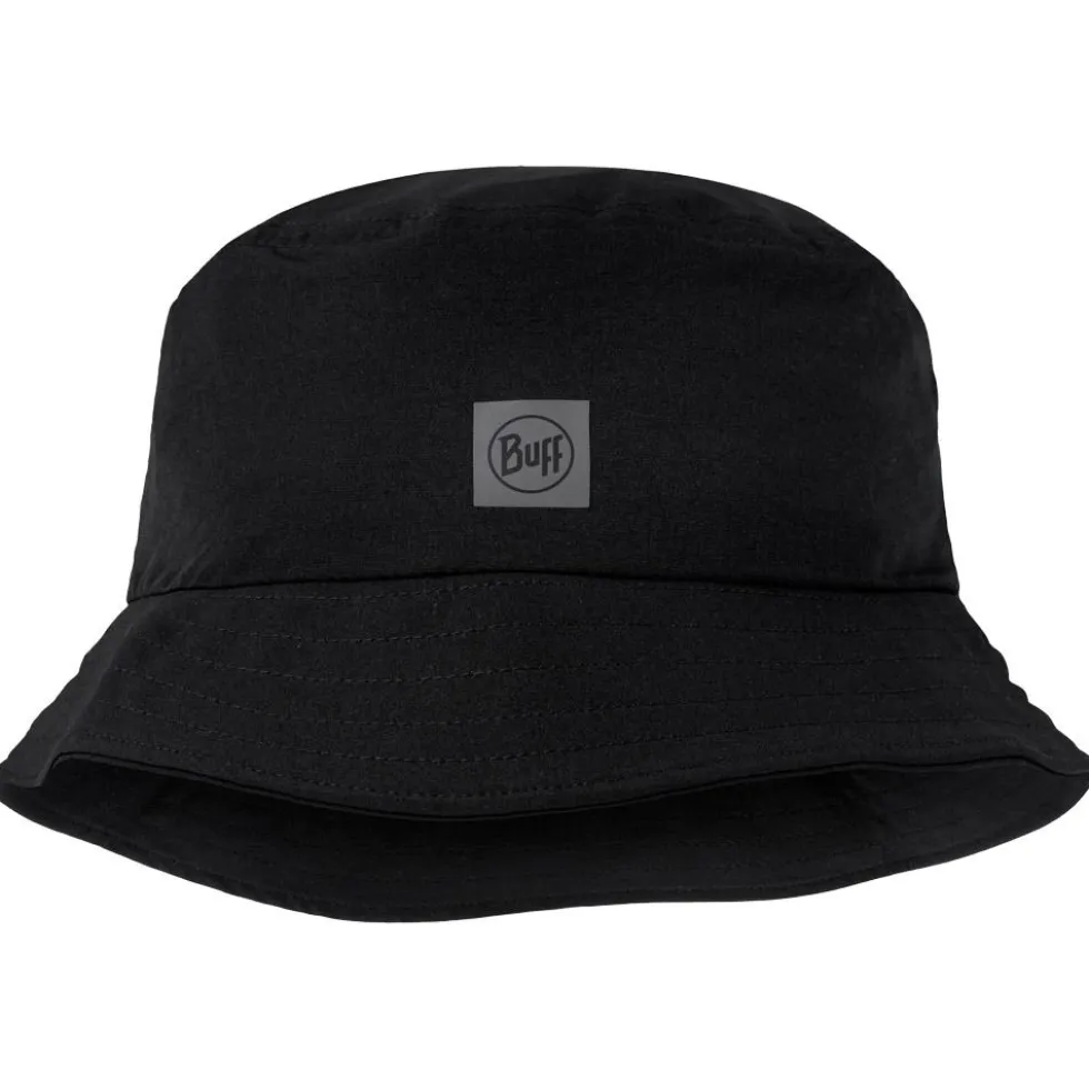 Cappelli da pescatore Buff Adventure Bucket Hat Solid Black