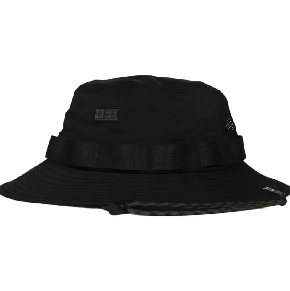 Cappelli da pescatore Salty Crew Frontier Boonie Black
