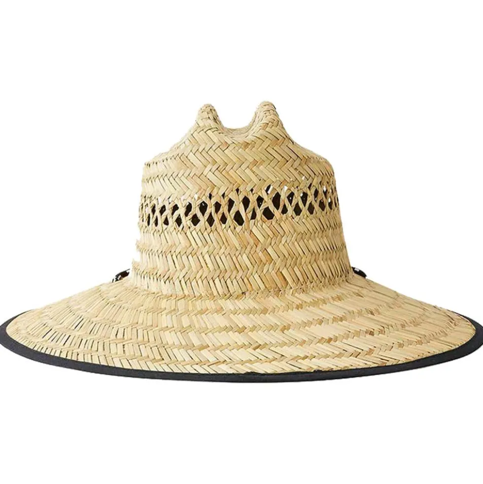 Cap Rip Curl Logo Straw Hat Natural