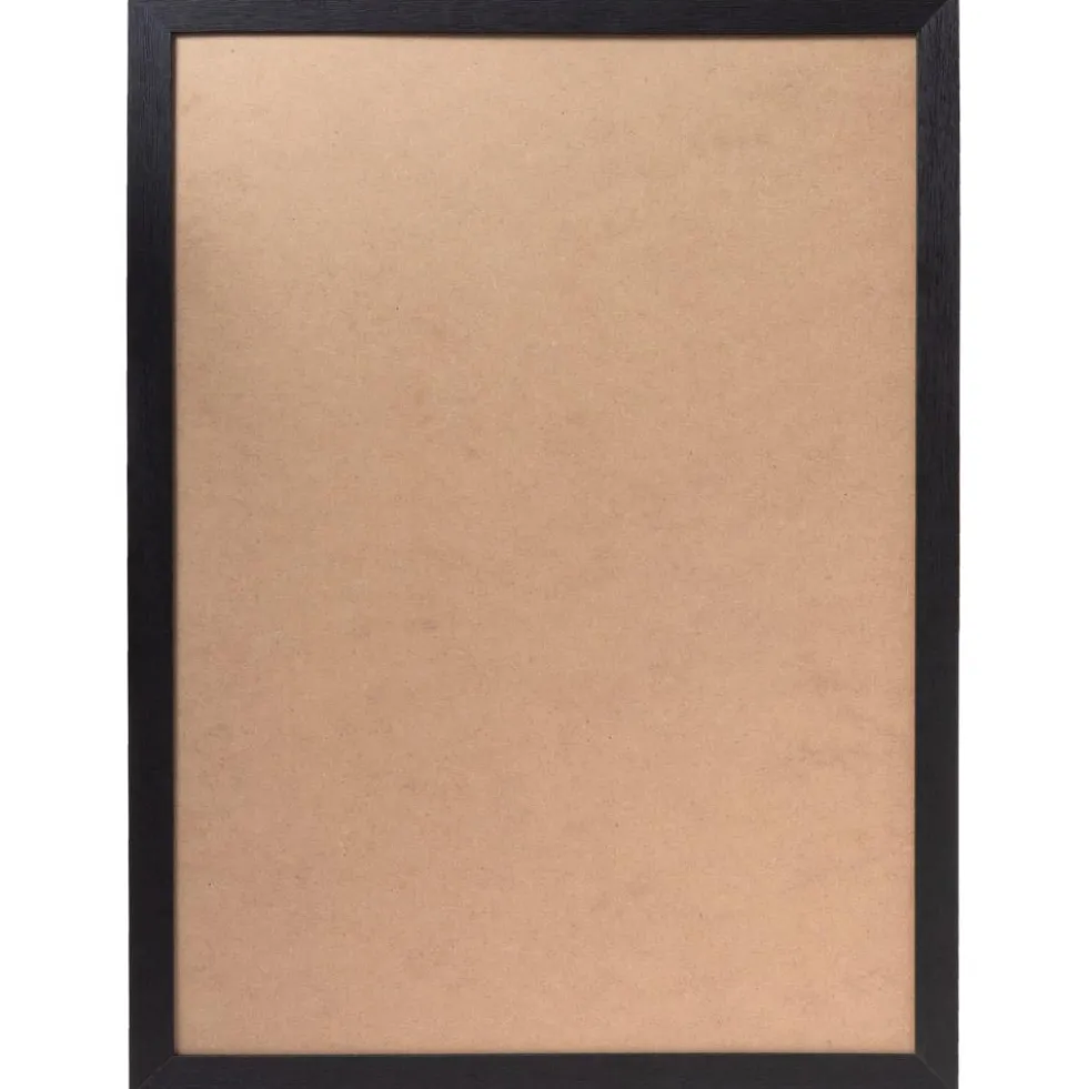 Carte 3D Deniveles Cadre 50x70 cm Black