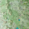 Carte 3D Deniveles Chaine Des Puys