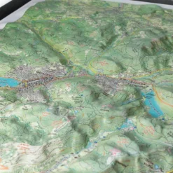 Carte 3D Deniveles Hautes Vosges Gérardmer