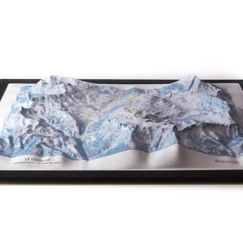 Carte 3D Deniveles Le Devoluy