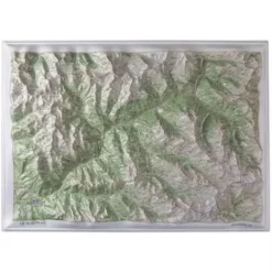 Carte 3D Deniveles Le Queyras