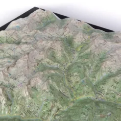 Carte 3D Deniveles Le Queyras