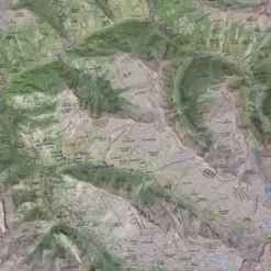 Carte 3D Deniveles Le Queyras