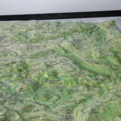 Carte 3D Deniveles Massif Du Sancy (Été)