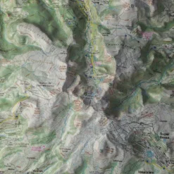 Carte 3D Deniveles Massif Du Sancy (Été)