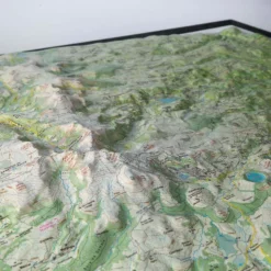 Carte 3D Deniveles Massif Du Sancy (Été)
