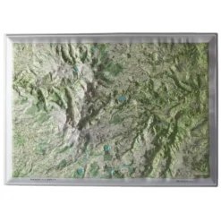 Carte 3D Deniveles Massif Du Sancy (Été)