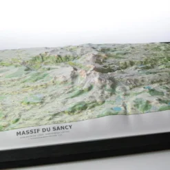 Carte 3D Deniveles Massif Du Sancy (Été)