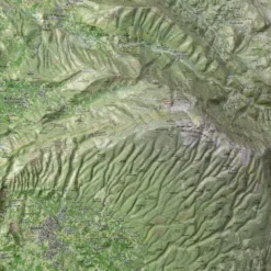 Carte 3D Deniveles Mont Ventoux