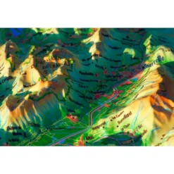 Carte 3D 3DMAP Bauges-Belledonne-Chartreuse