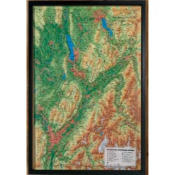 Carte 3D 3DMAP Bauges-Belledonne-Chartreuse