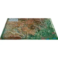 Carte 3D 3DMAP Cévennes et Grands Causses