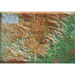 Carte 3D 3DMAP Cévennes et Grands Causses