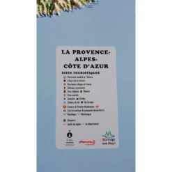 Carte 3D 3DMAP La Provence-Alpes-Côte-d'Azur