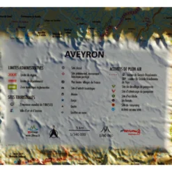 Carte 3D 3DMAP L'Aveyron