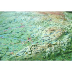 Carte 3D 3DMAP Le Massif Central