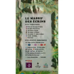 Carte 3D 3DMAP Le Massif Des Ecrins
