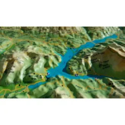 Carte 3D 3DMAP Le Massif Des Ecrins