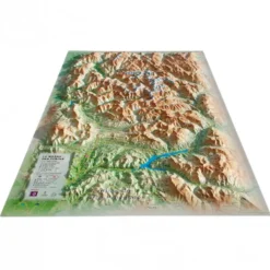 Carte 3D 3DMAP Le Massif Des Ecrins