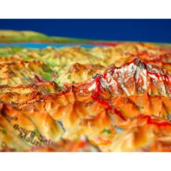 Carte 3D 3DMAP Les Deux Savoies