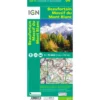 Carte IGN Beaufortain Massif du Mont Blanc