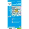 Carte IGN 3430ET la Clusaz, le Grand-Bornand