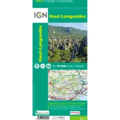 Carte IGN Haut-Languedoc