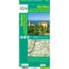 Carte IGN Verdon - Lac de Sainte-Croix - Plateau de Valensole