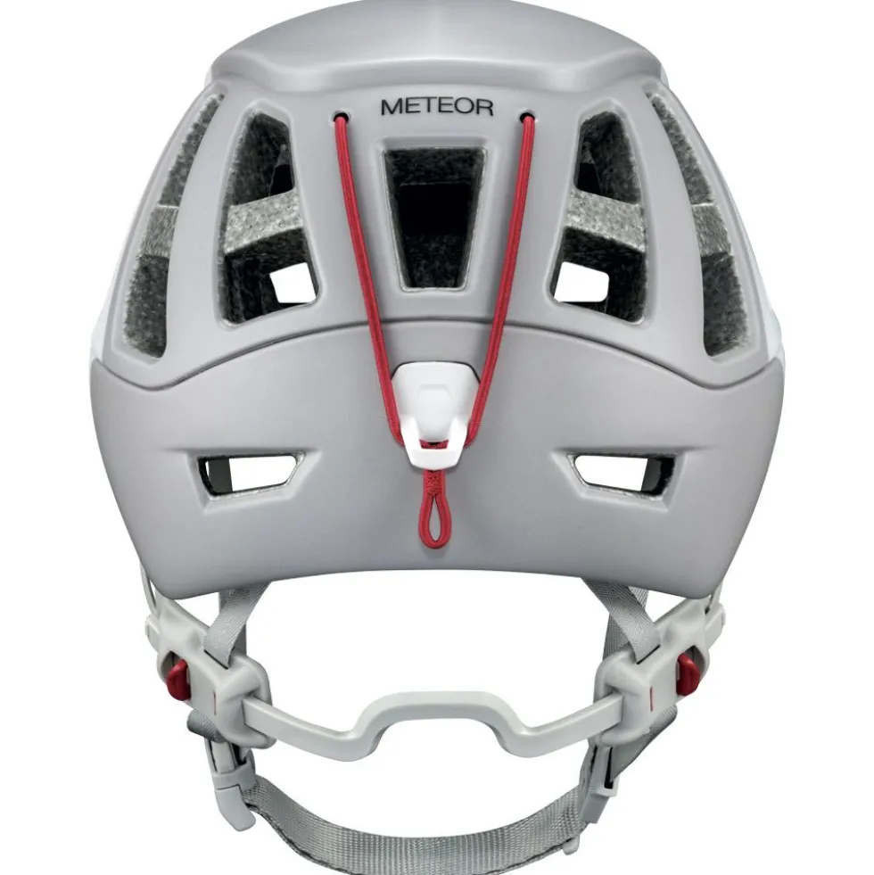 Caschi di arrampicata Petzl Meteor White Gray