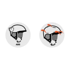 Casco Briko Slalom Epp Shiny Orange Fluo Black
