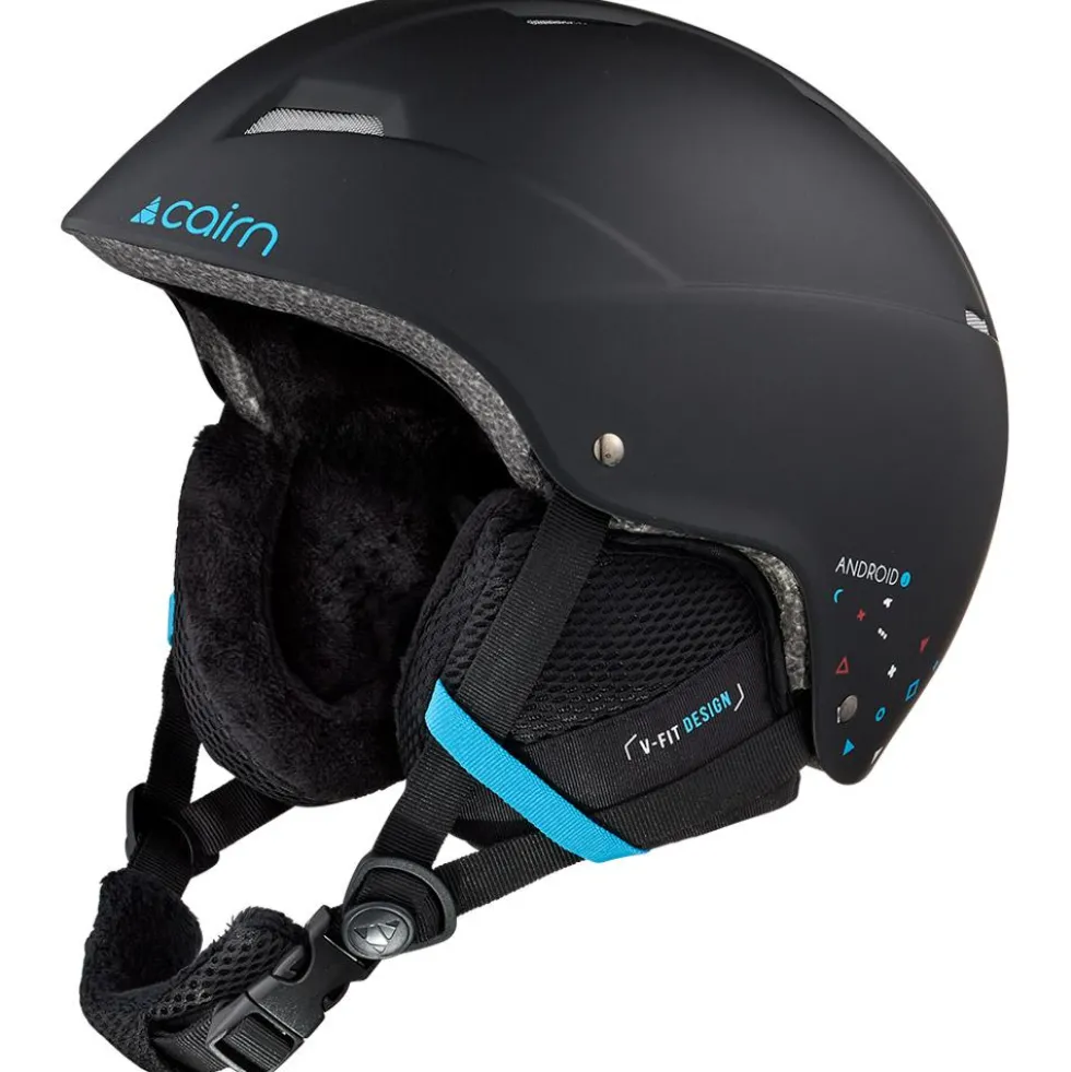 Casco Cairn Android Graphic Junior Black Game