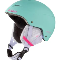 Casco Cairn Android Junior Turquoise Neon Pink