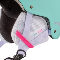Casco Cairn Android Junior Turquoise Neon Pink