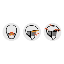 Casco Cairn Andromed J Black Red Speed