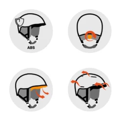 Casco Cairn Andromed Junior Mat Night Leopard