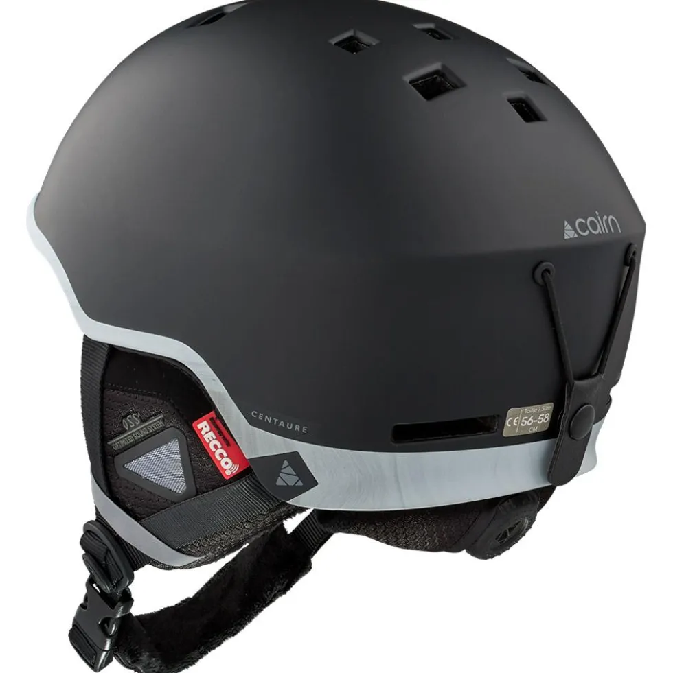 Casco Cairn Centaure Rescue Mat Black Lava