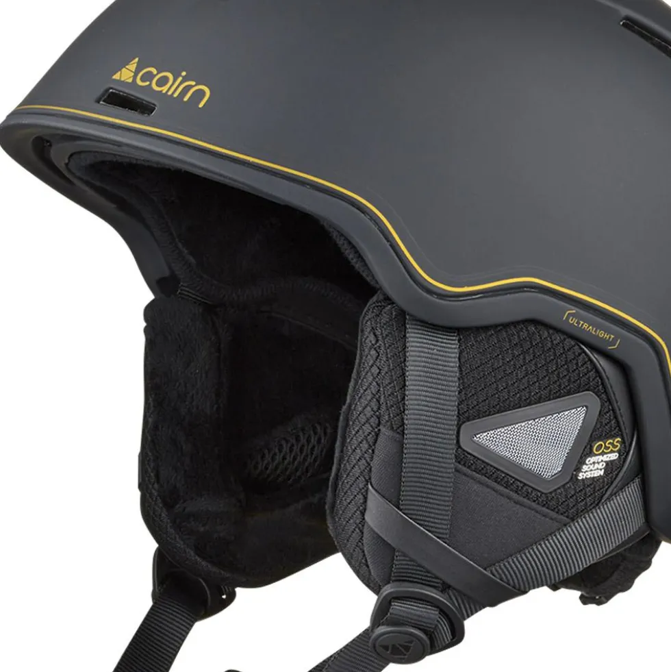 Casco Cairn Infiniti Mat Black Gold