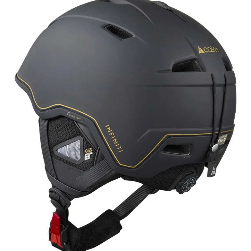 Casco Cairn Infiniti Mat Black Gold