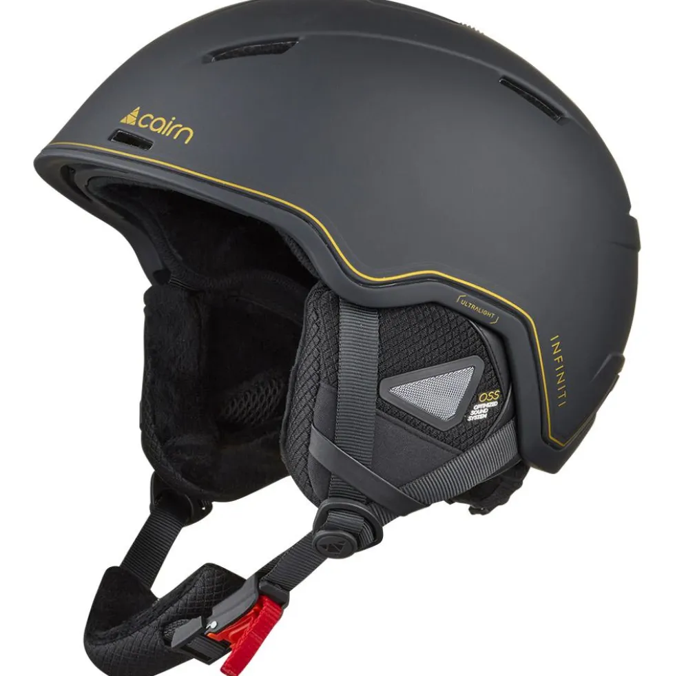 Casco Cairn Infiniti Mat Black Gold