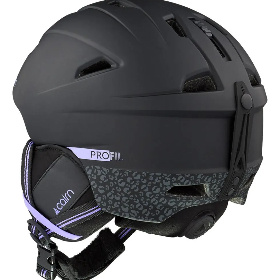 Casco Cairn Profil Mat Black Leopard
