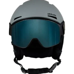 Casco con visiera Altitude Eyewear Stratos Visor Grey Metalic