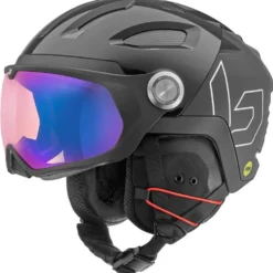 Casco con visiera Bollé V-Ryft Mips Black Shiny