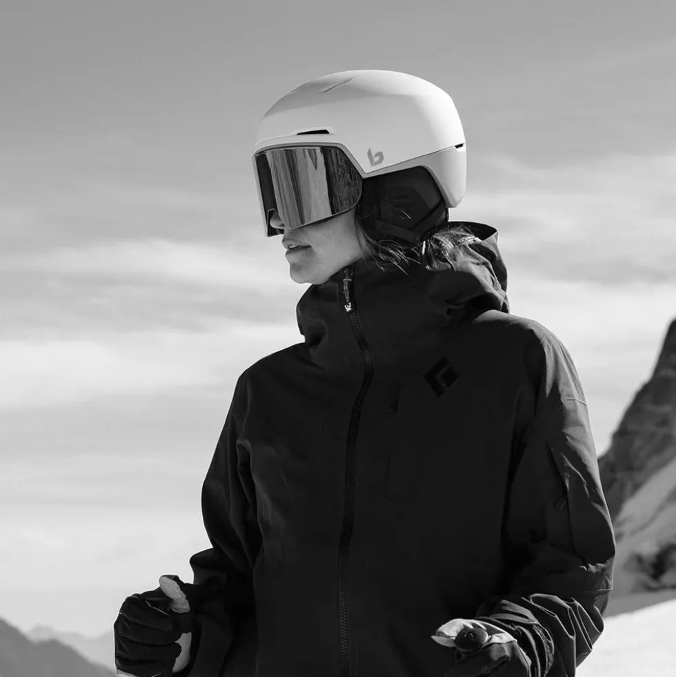 Casco con visiera Bollé X-Fusion Black Steel Matte Photochromic Silver