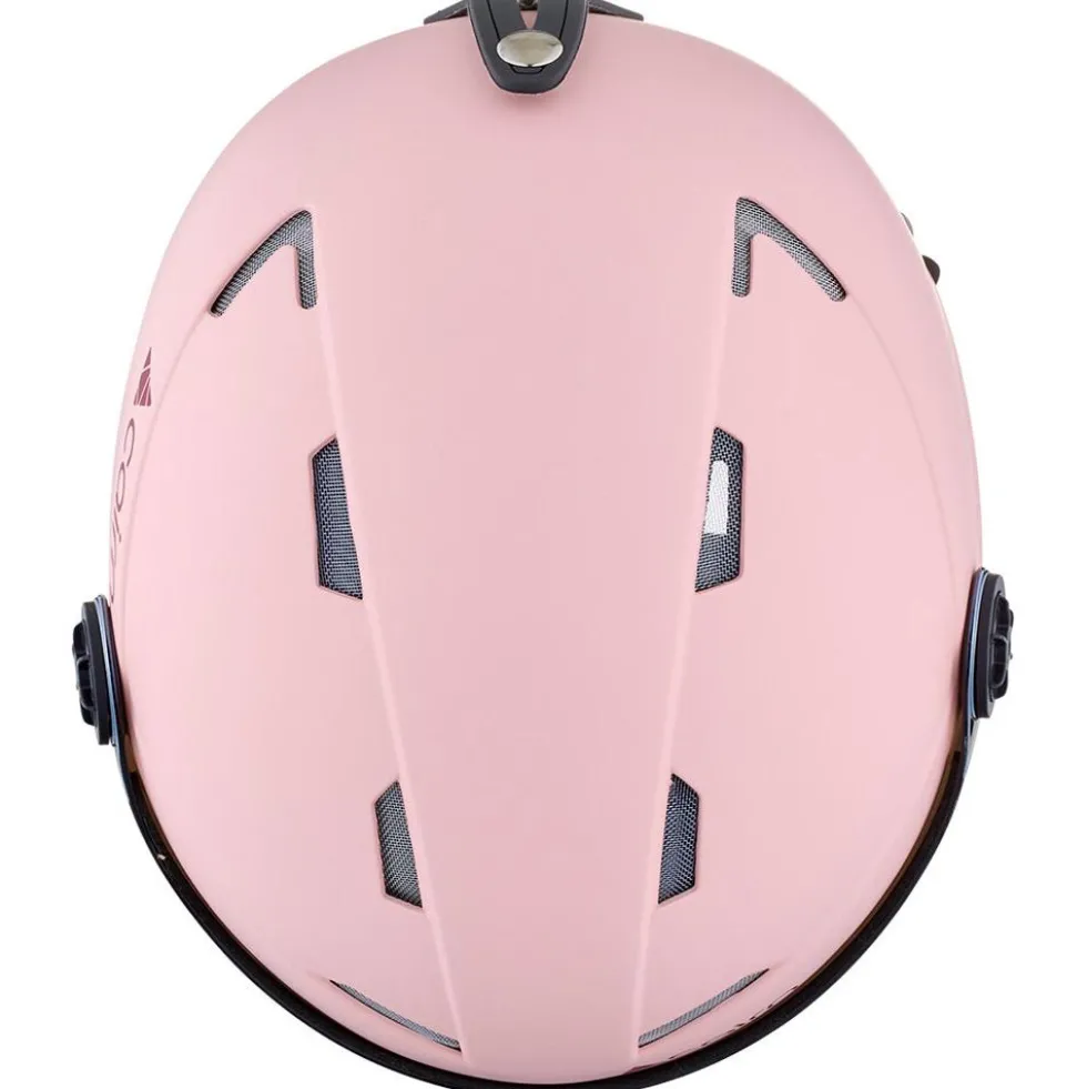 Casco con visiera Cairn Android Visor Mat Powder Pink